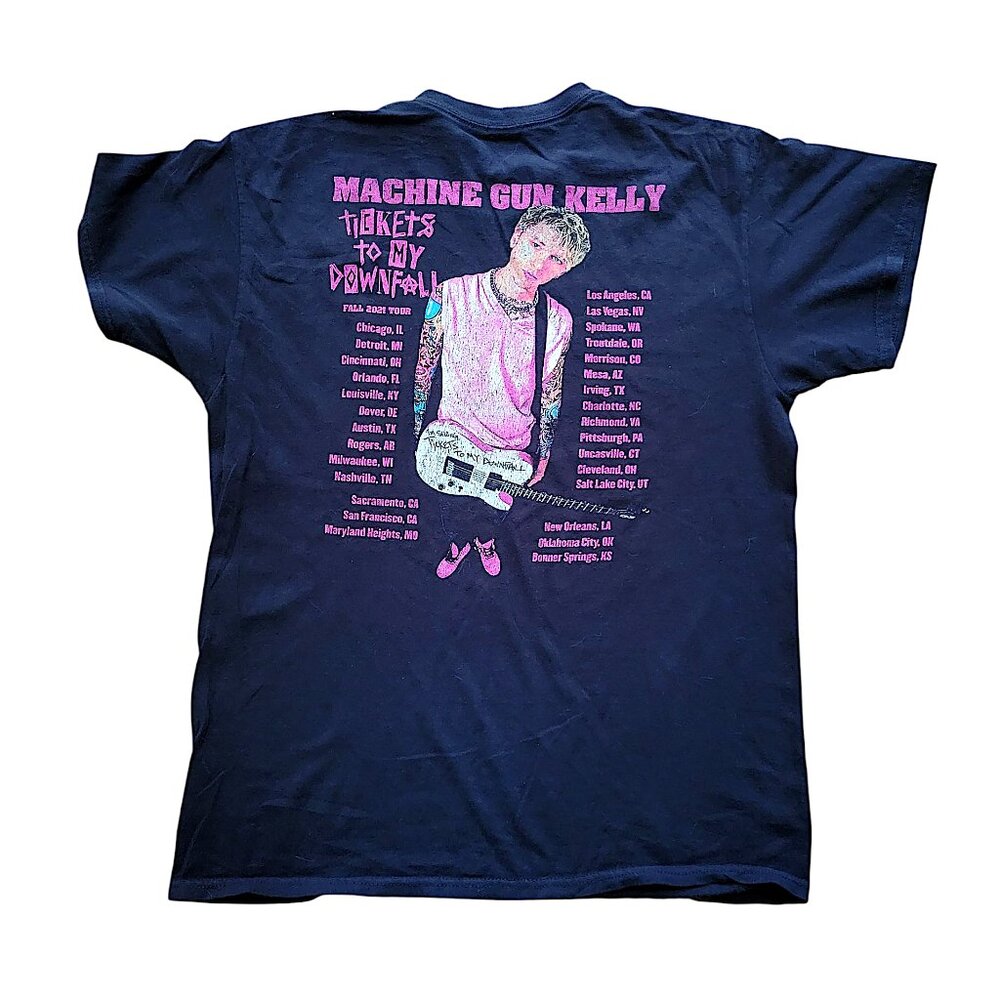 Machine Gun Kelly Tickets to My Downfall Concert Shirt - Picture 2 of 3